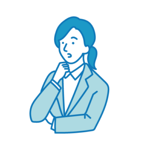 考える人（女性）