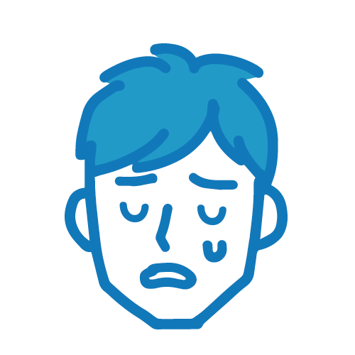 焦った男性イラスト1
