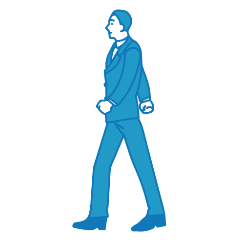 営業の男性イラスト(外回り3)