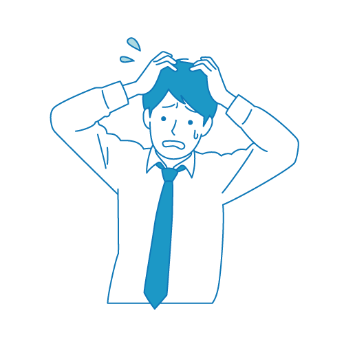 あたふたする人3