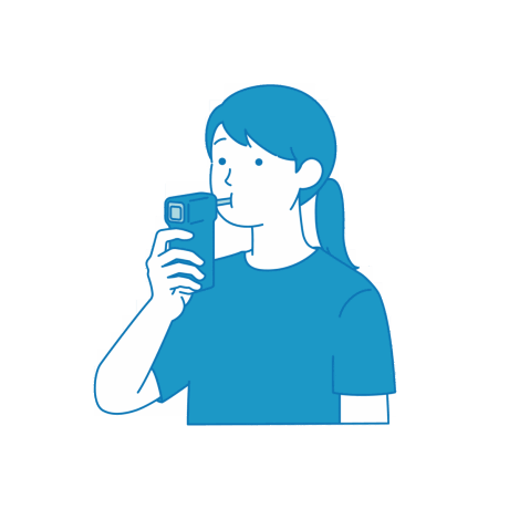 アルコールチェック_女性