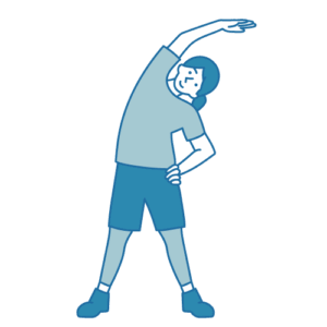 体操（女性）のフリーイラスト