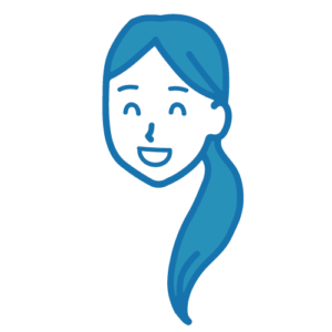 笑顔の女性イラスト2