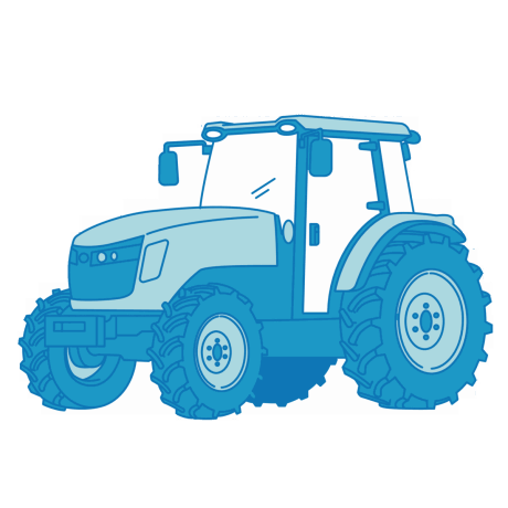 農業機械のフリーイラスト