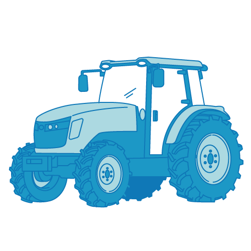 農業機械のフリーイラスト
