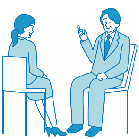 面接・面談（女性）